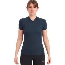 Womens Dart Nano Zip T-Shirt