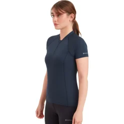 Womens Dart Nano Zip T-Shirt