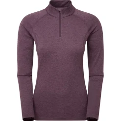 Womens Dart Zip Neck