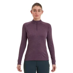 Womens Dart Zip Neck