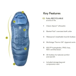 Womens Disco 30F Down Sleeping Bag
