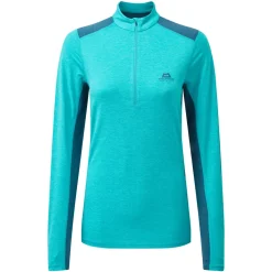 Womens Nava LS Zip Tee